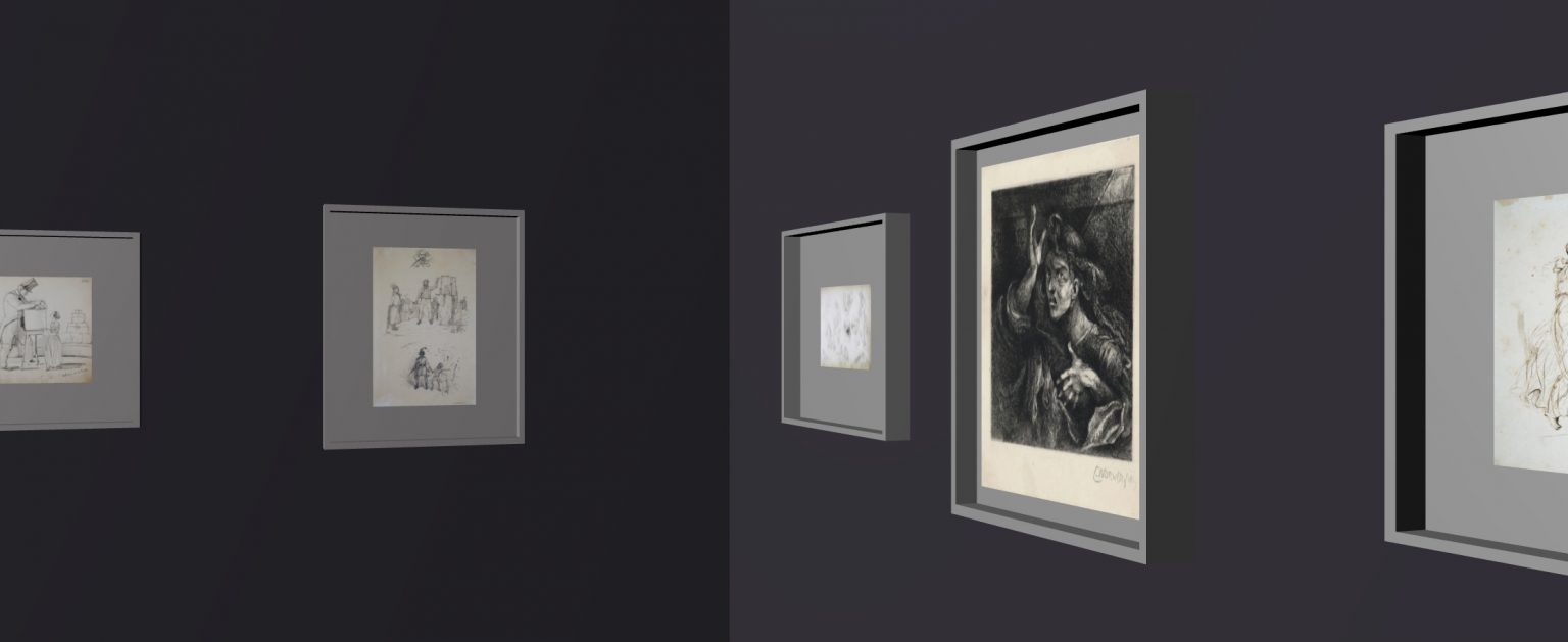 Exhibition 'Norwid – szkice'